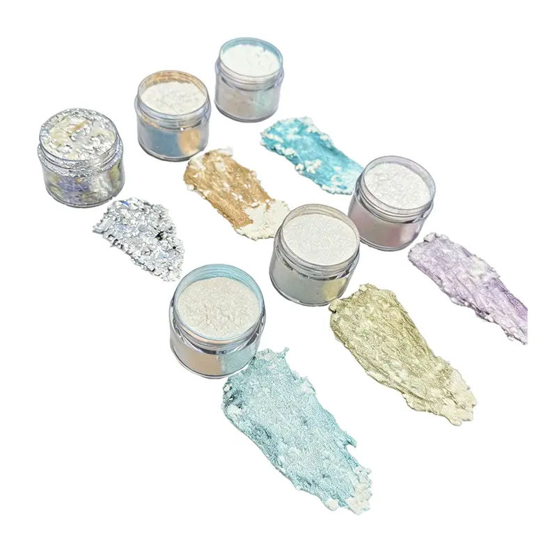 Líocha Chameleon Trédhearcach Silver Fantasy le haghaidh Polainnis Ingne Sparkle